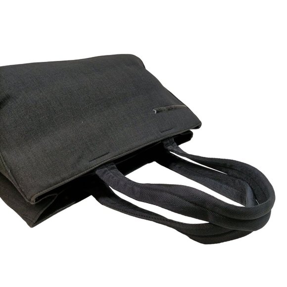 00125144# Prada Shoulder Bag Black Canvas - Picture 3 of 10